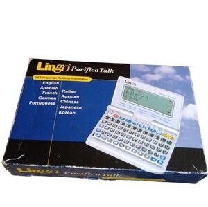 LINGO Pacifica Talk Language Translator WORKS TESTED